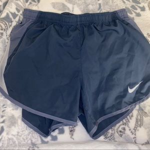 grey nike sport shorts